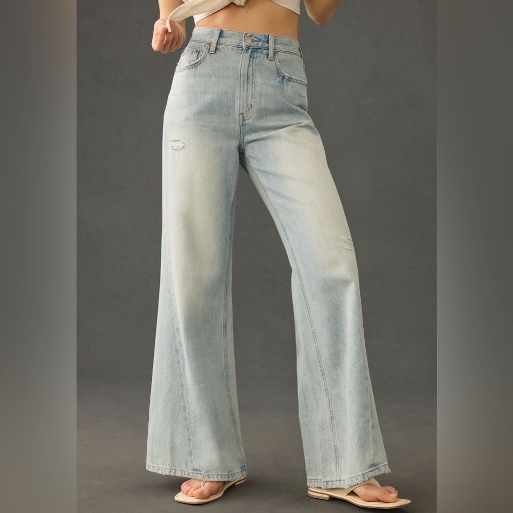 Pistola Ruby High Rise Wide Leg Denim 26